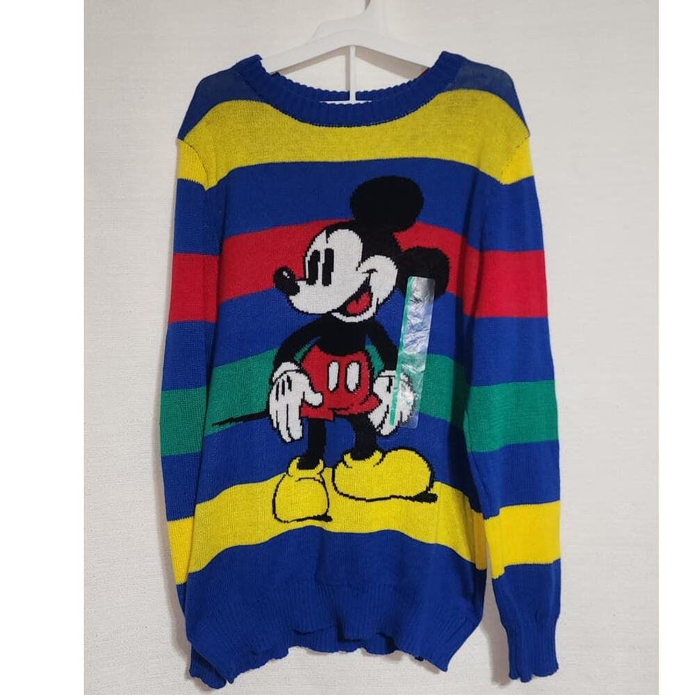 Mickey mouse sweater women's medium